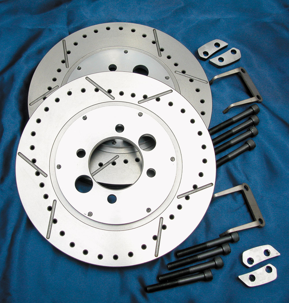 Ventilated Rear Disc Rotor Kits